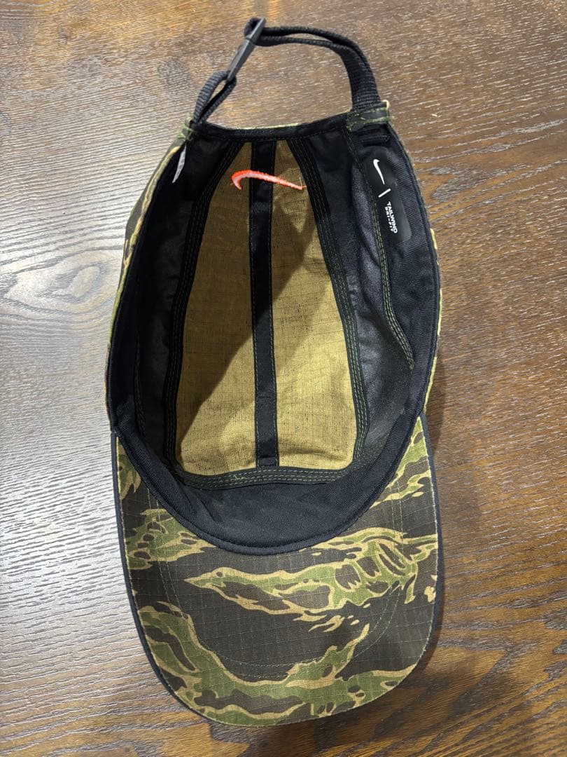 レア ナイキ × カーハート テイルウィンド キャップ タイガーカモ 迷彩