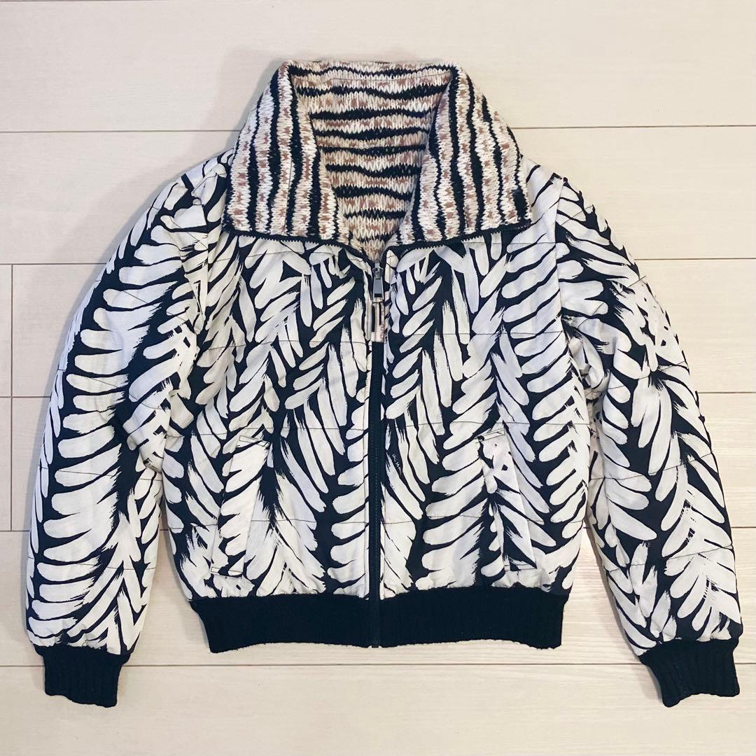 MISSONI ミッソーニ　リバーシブル ブルゾン　ジャケット ニット　40