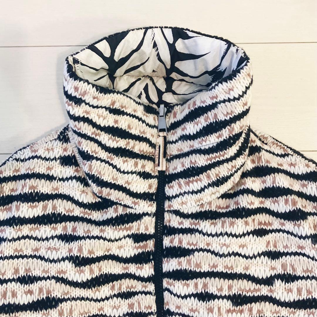 MISSONI ミッソーニ　リバーシブル ブルゾン　ジャケット ニット　40