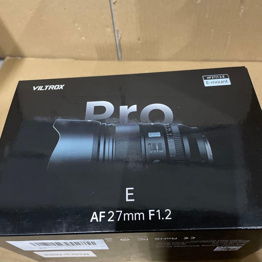 Viltrox AF 27mm F1.2 Pro 中望遠 単焦点レンズ ブラック