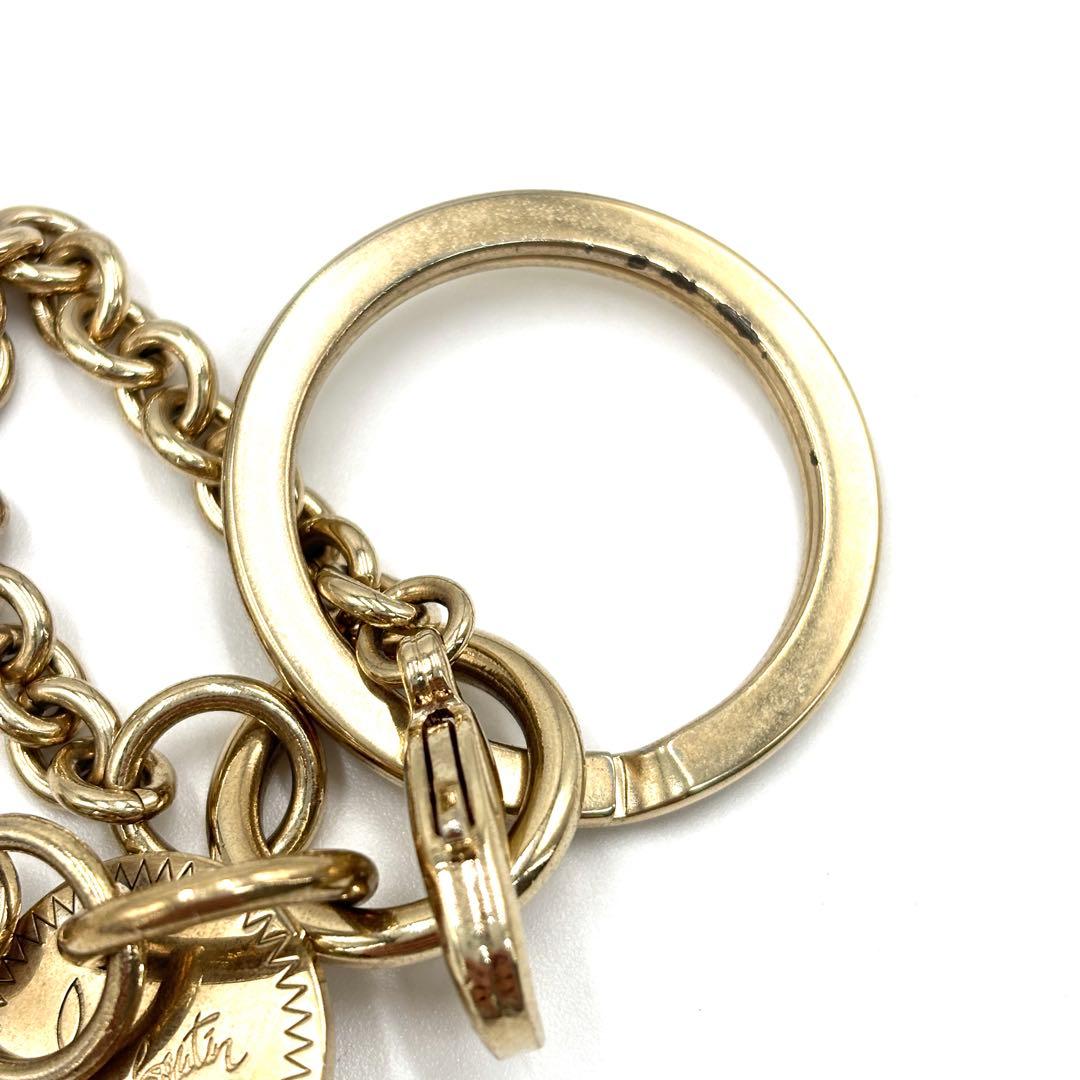 【激レア・美品】クリスチャンルブタン キーリング キーホルダー ハイヒール 金