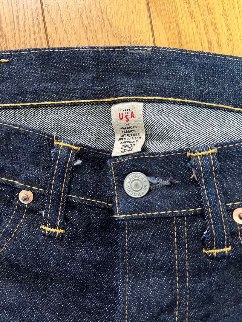 RRL スリムフィットデニムパンツ