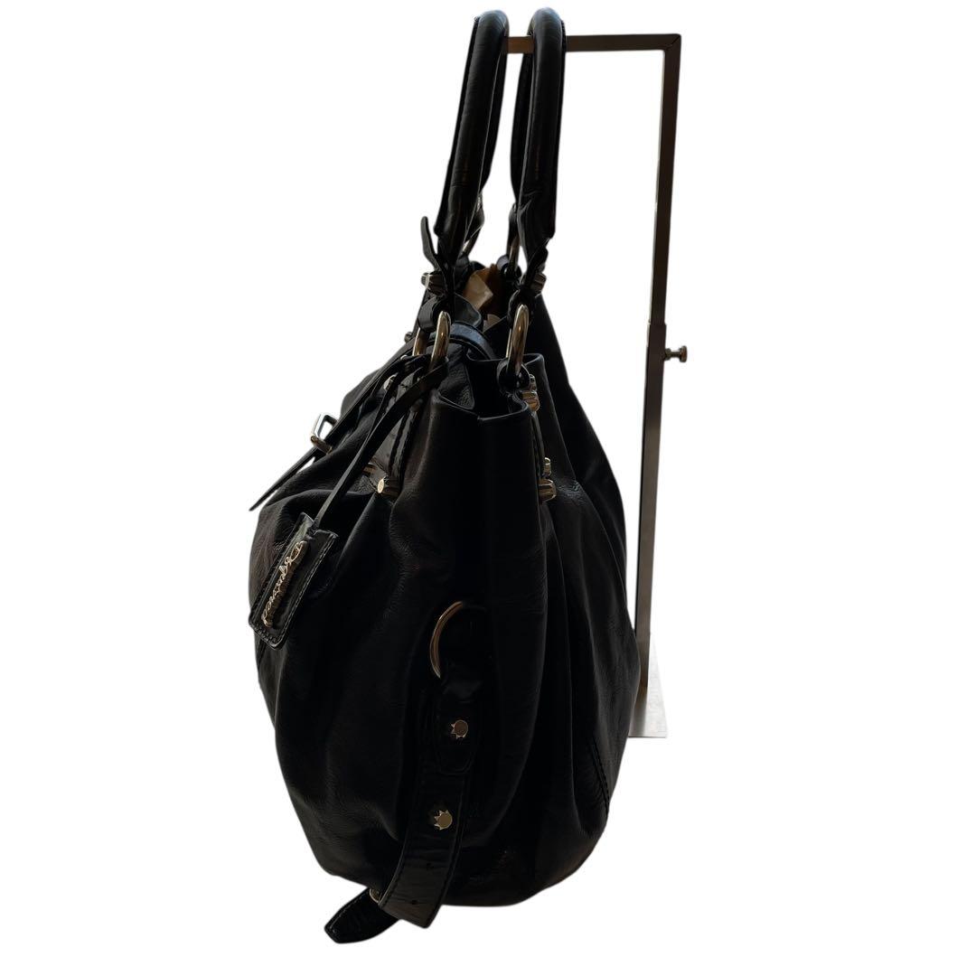 DSQUARED2 ディースクエアード レザーバッグ 肩掛け 大容量 y2k