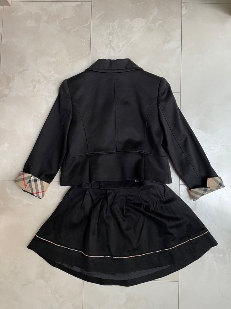 BURBERRY LONDONキッズ　ダブルジャケットセットアップ 120