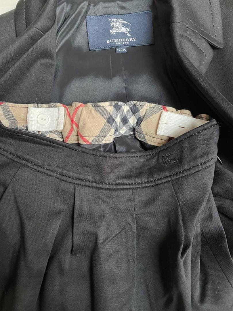 BURBERRY LONDONキッズ　ダブルジャケットセットアップ 120