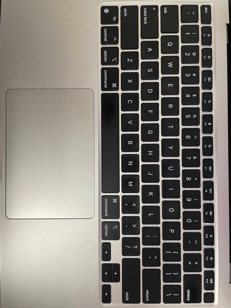 M1 Macbook Air 2020 US配列キーボード