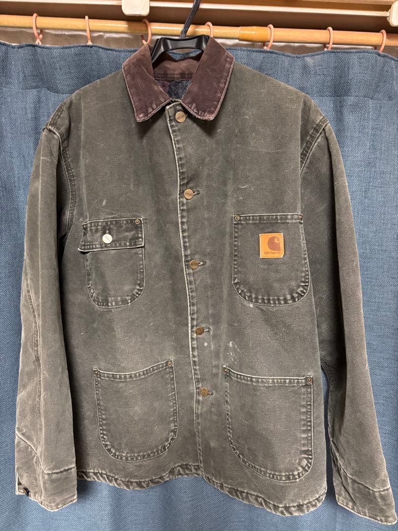 カーハート　ダックジャケット　チョアコート　MOS ダークグリーン