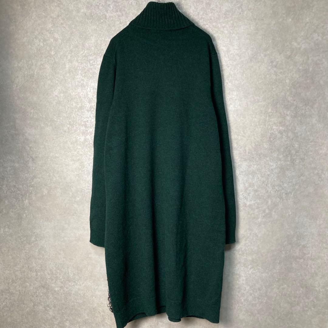 【美品】LV ルイヴィトン　カシミヤ100%　ニット　ハイネック　ワンピース