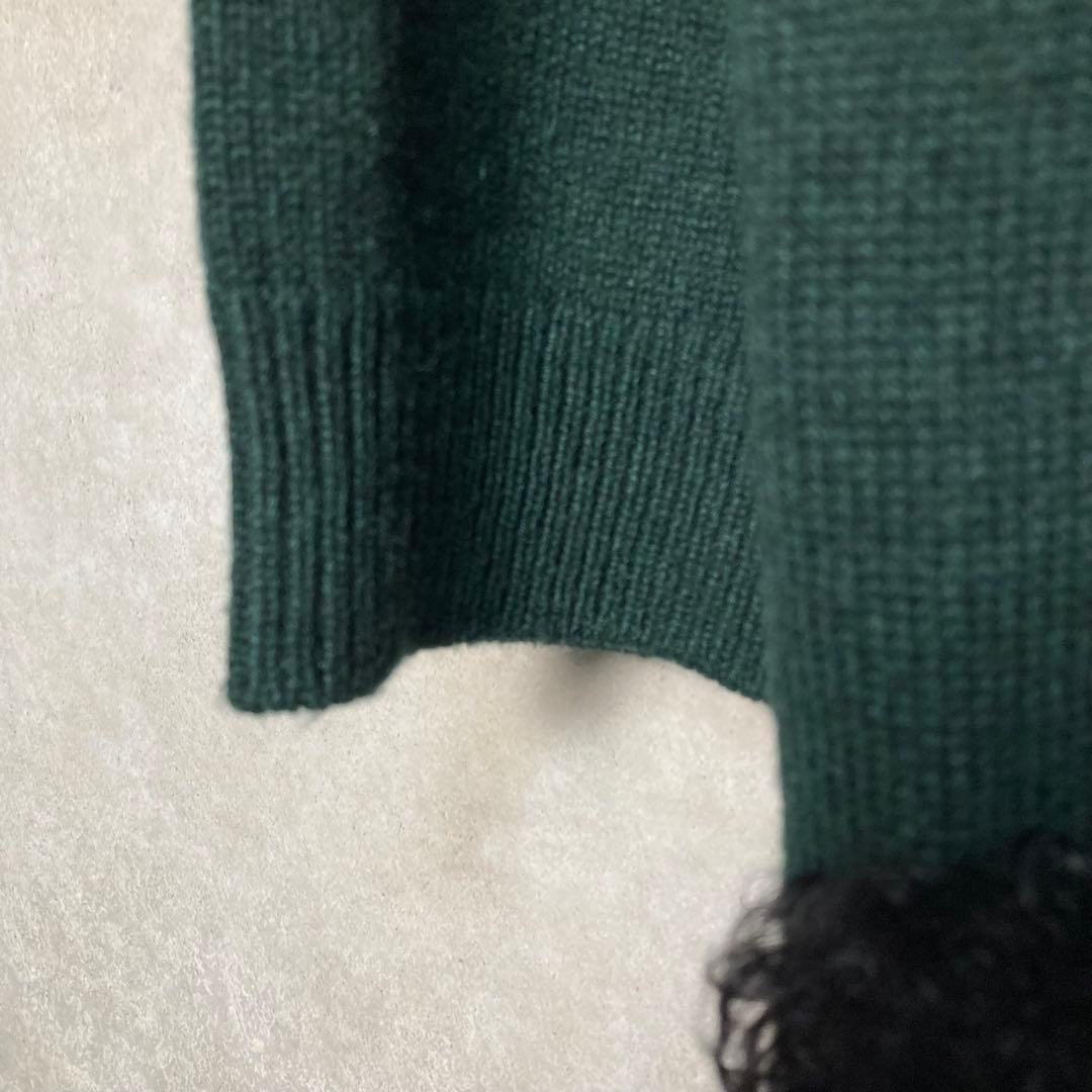 【美品】LV ルイヴィトン　カシミヤ100%　ニット　ハイネック　ワンピース