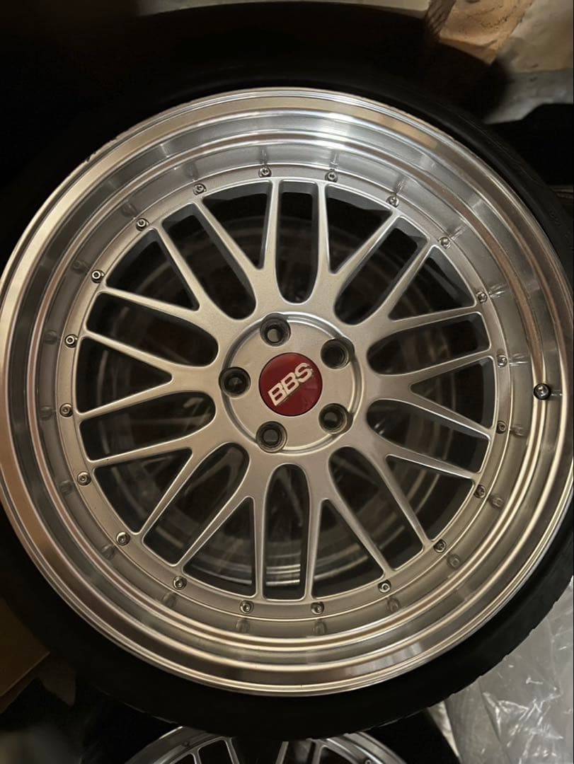 LMタイプ20インチ ホイールセット シルバー