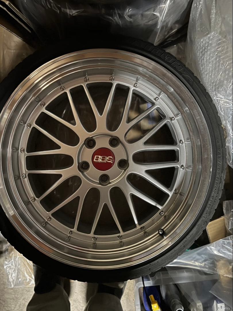 LMタイプ20インチ ホイールセット シルバー