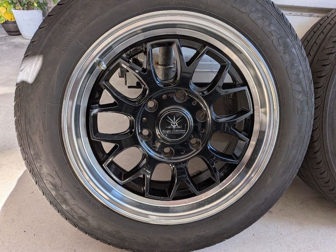 17インチ ホイールセット ハイエース