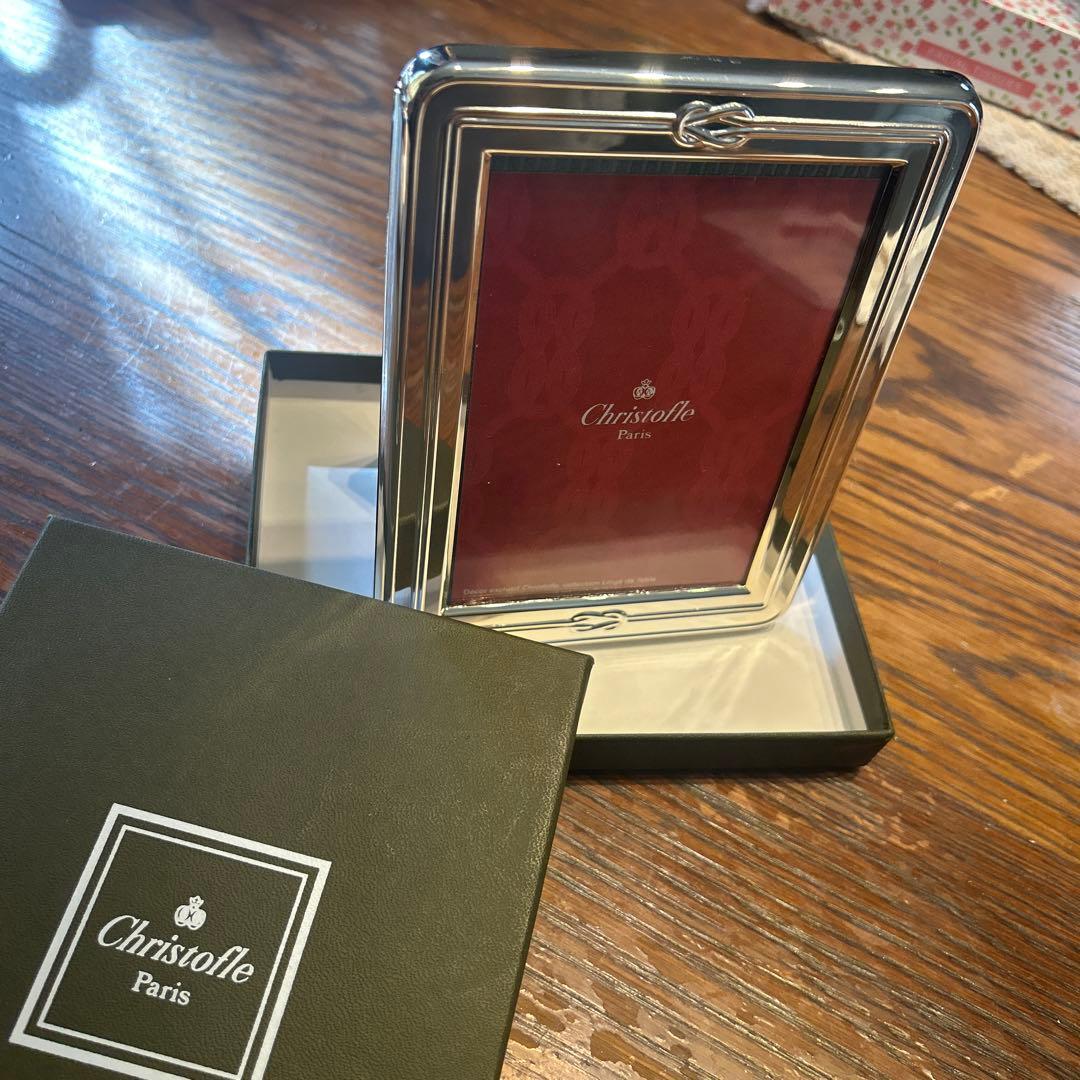 新品　未使用 クリストフル　christofle フォトフレーム