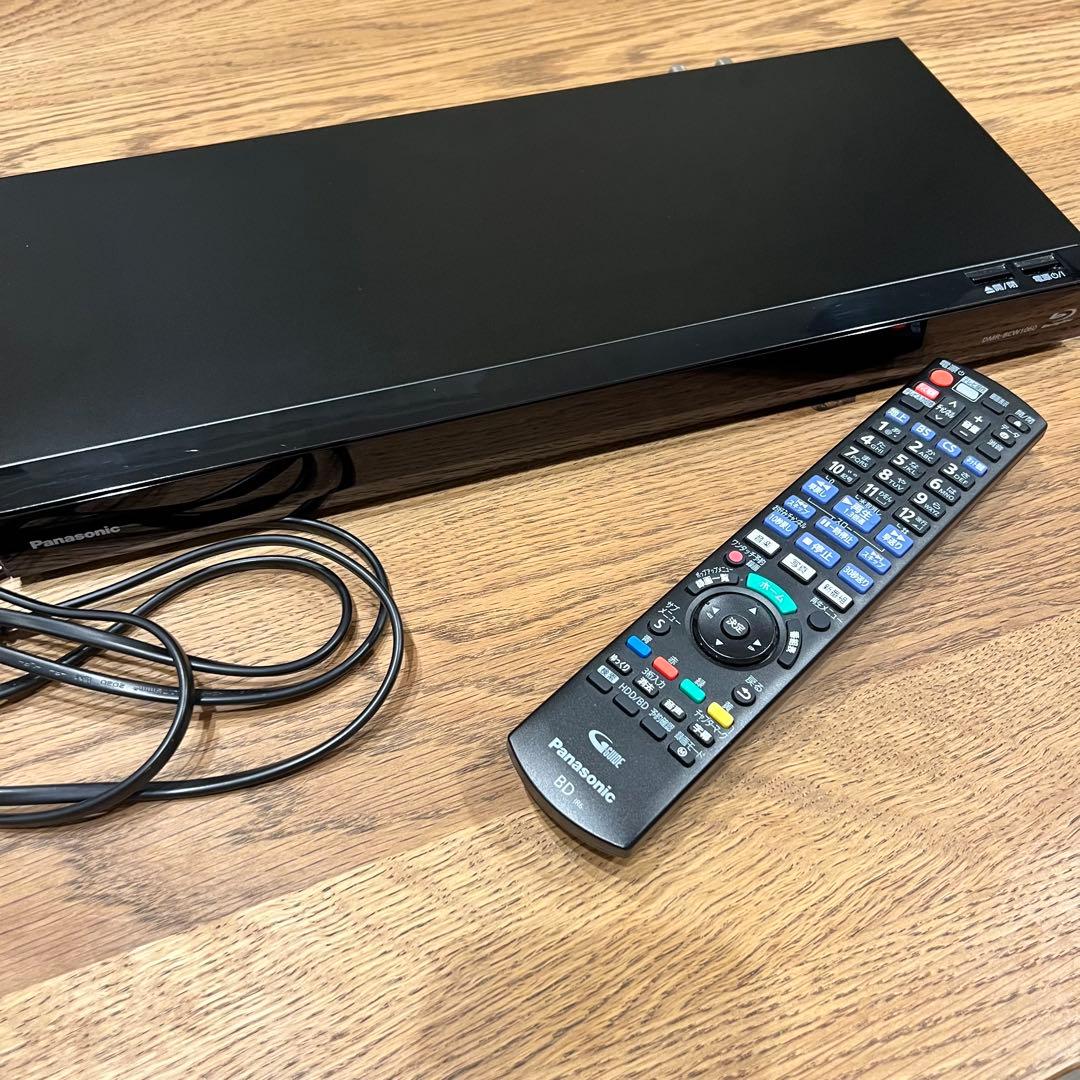 パナソニック1TB2ブルーレイレコーダー DMR-BCW1060(2020年製)