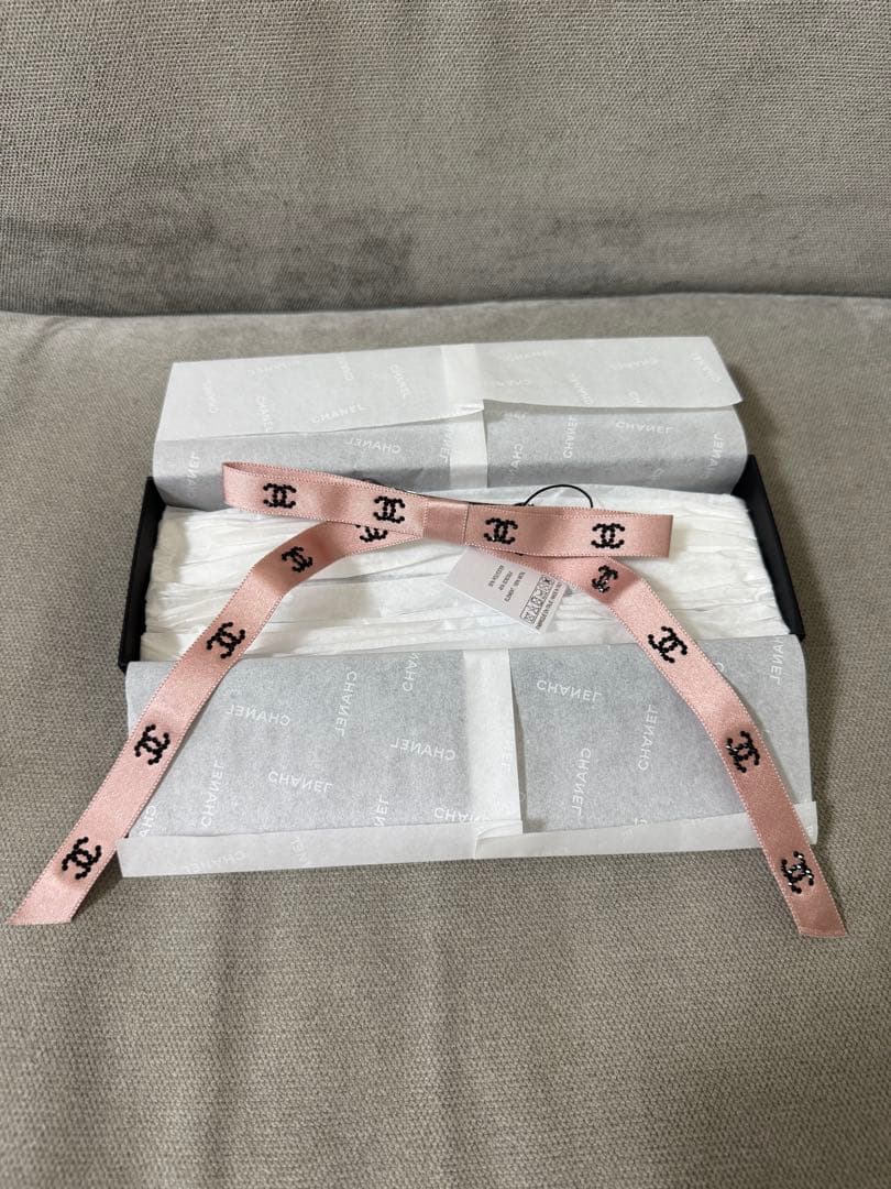 値下げ！新品未使用　シャネル　ボウ　バレッタ　リボン　ピンク　25B 最新作