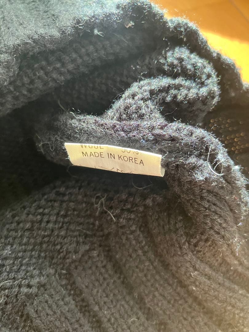 美品 DOLCE&GABBANA ドルガバ ニット タートルネック 黒 ブラック