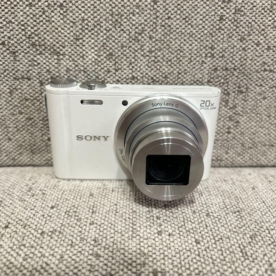 【美品】 SONY Cyber-shot ホワイト DSC-WX300 おまけ付
