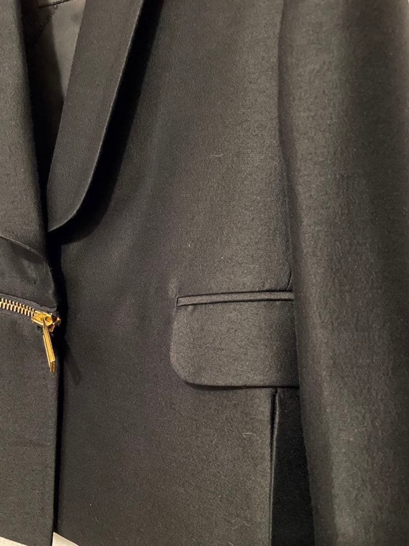 ☆新品同様☆大変お洒落なDSQUARED2 ブラック テーラードジャケット 38