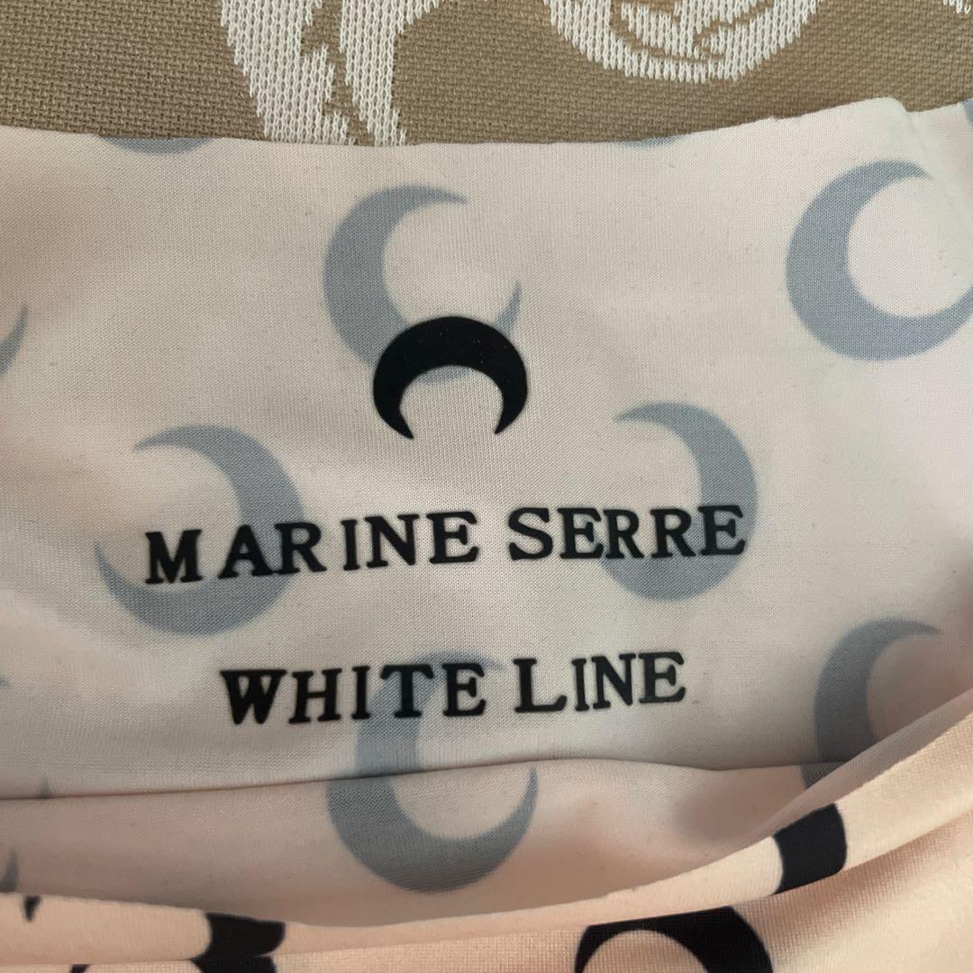 MARINESERRE ムーントップス&レギンスセットピンクベージュ Mサイズ