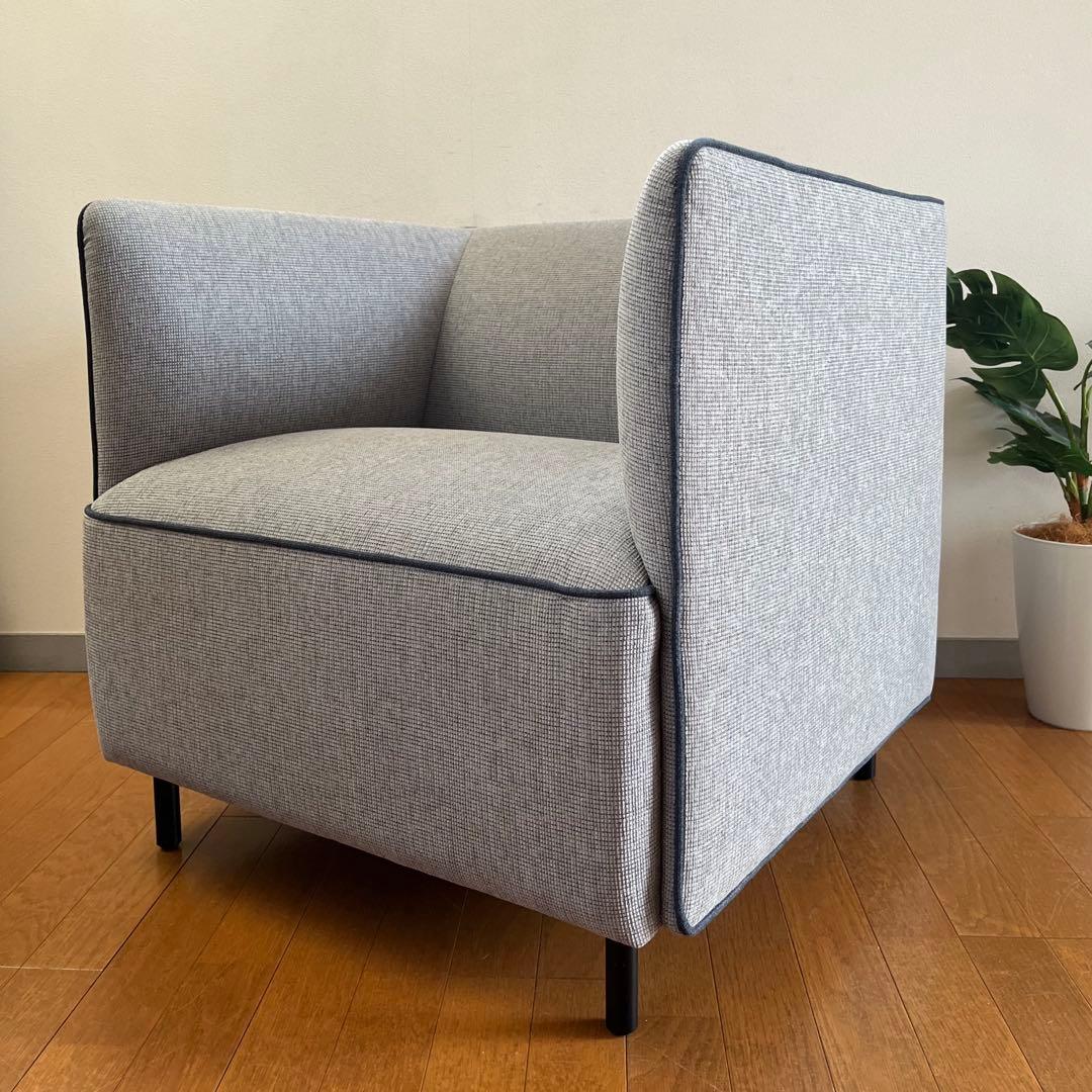 PLUS プラス　S1 アームチェア　19万　シングルソファ　モダン　美品