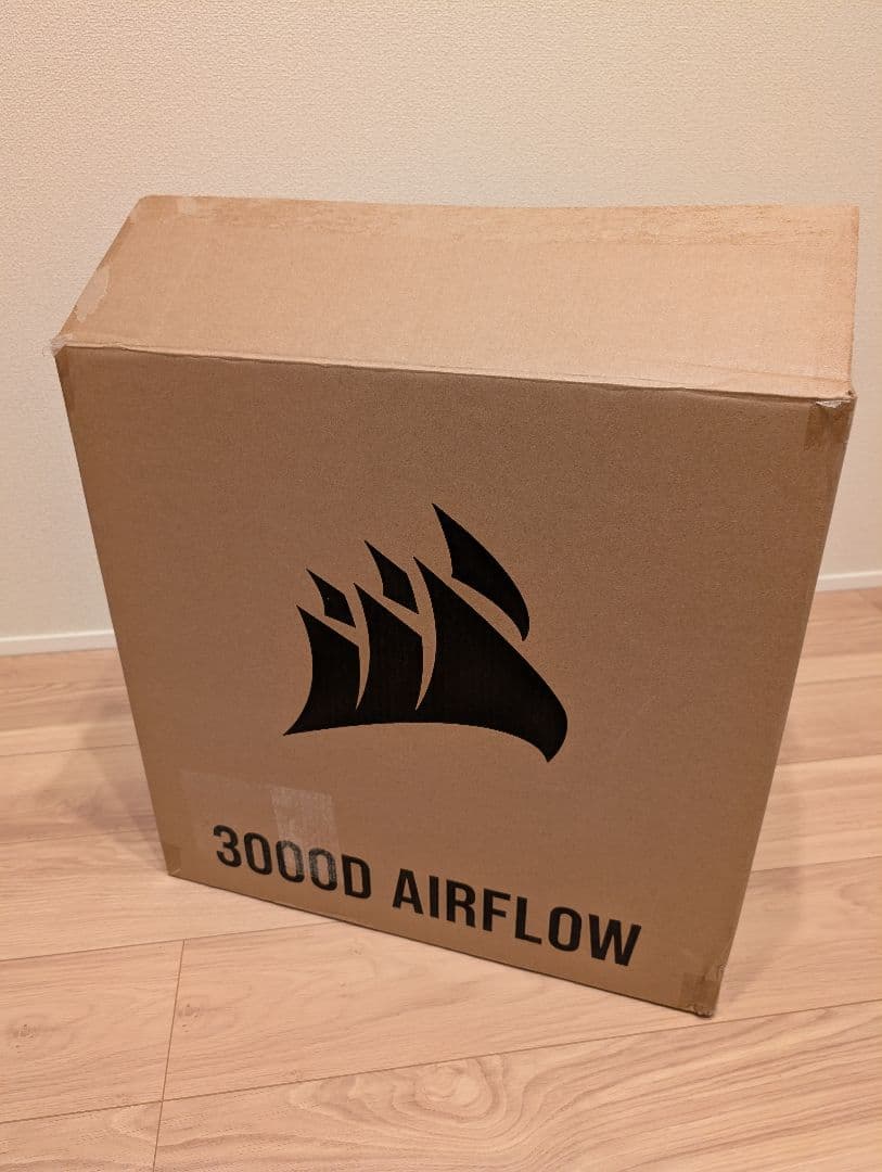 ミドルタワーPCケース：Corsair 3000D AIRFLOW