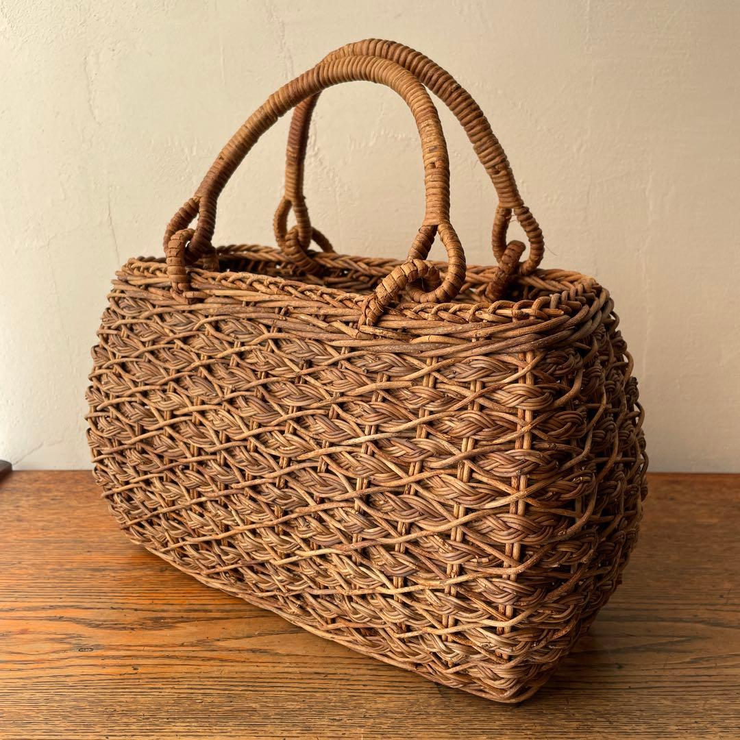あけび かごバッグ バスケット 手仕事 民芸