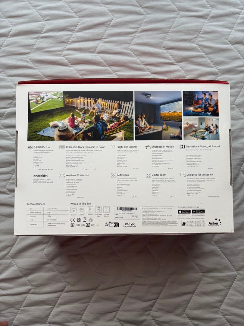 NEBULA Cosmos プロジェクター本体 - スタンド付き