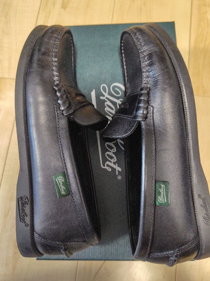 【Paraboot】　CORAUX レザー ローファー