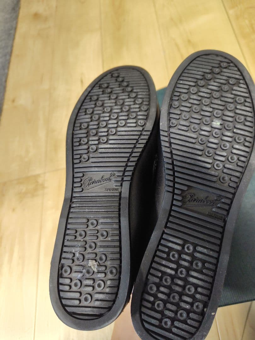 【Paraboot】　CORAUX レザー ローファー