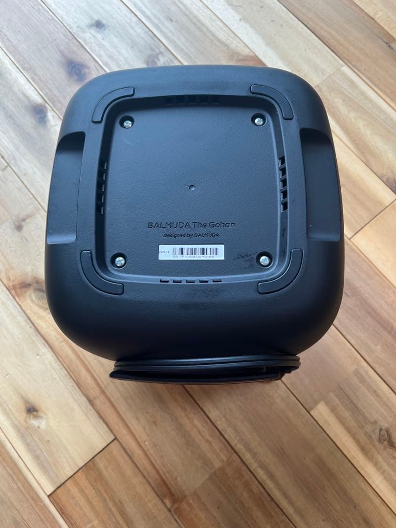 バルミューダ ザ・ゴハン 炊飯器 K08A-BK