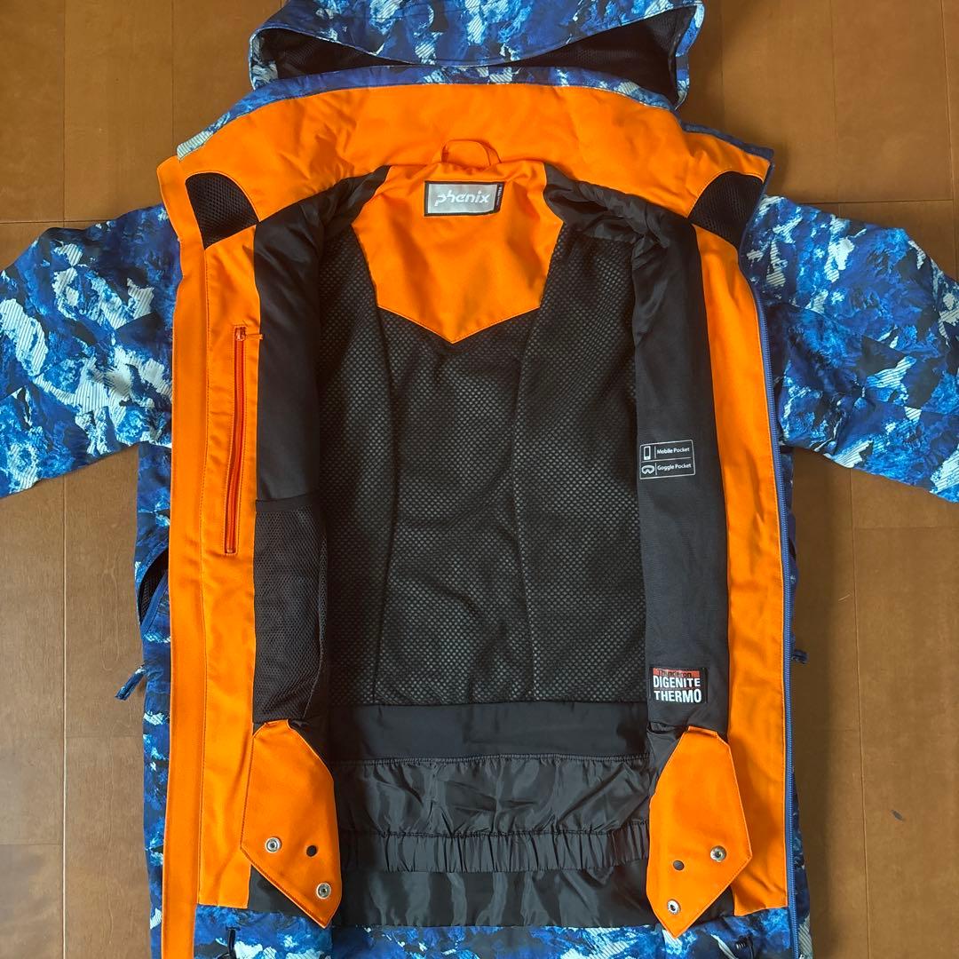 Phenix 迷彩柄 フード付きスキーウェア