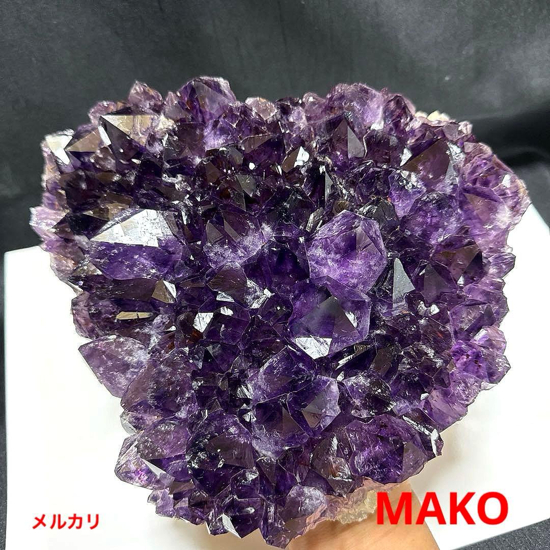 M1834☆アメジストクラスター4.8Kg☆ブラジル産☆天然石☆N51014
