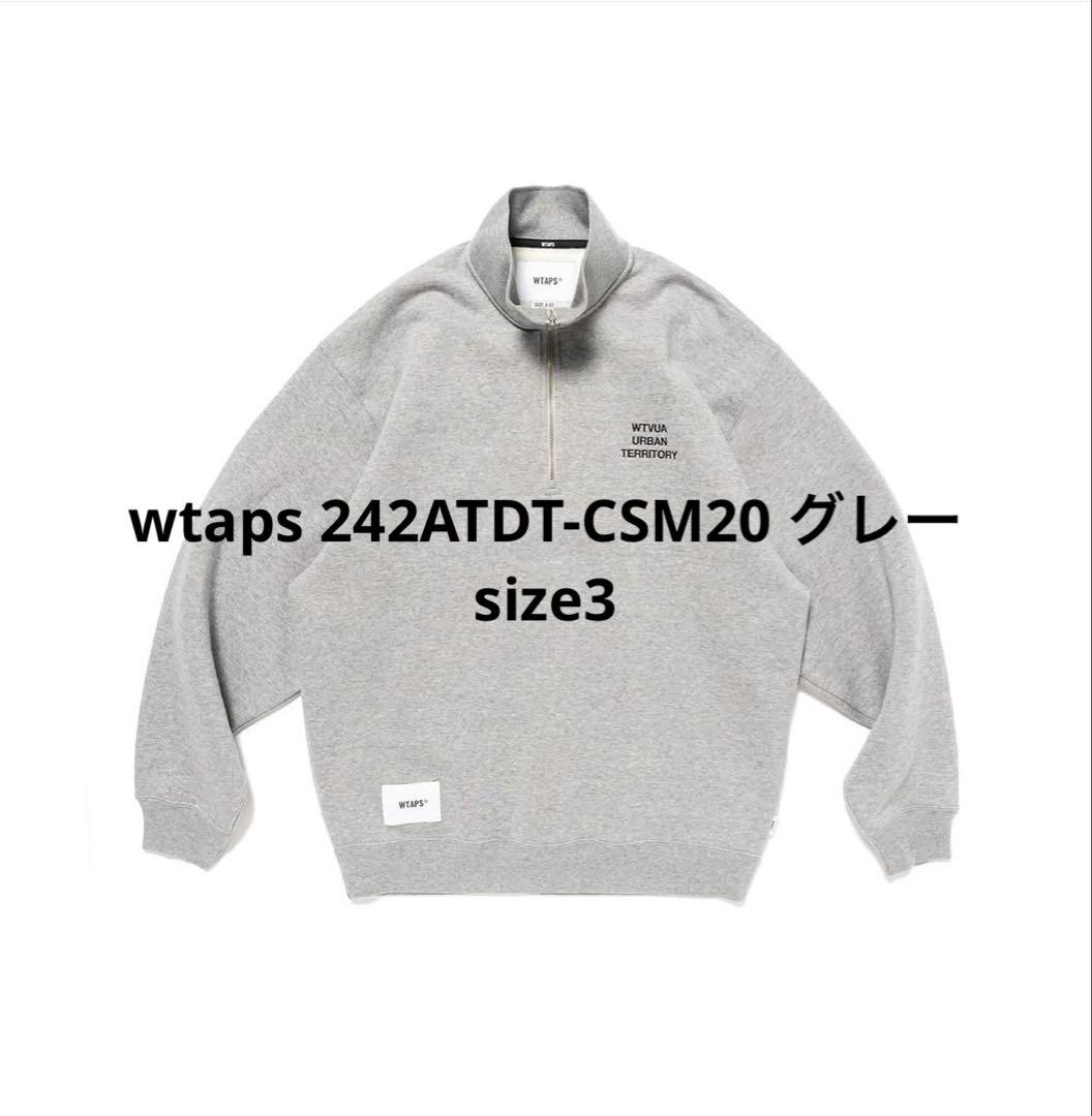 T*o様 wtaps 242ATDT-CSM20 グレー　03