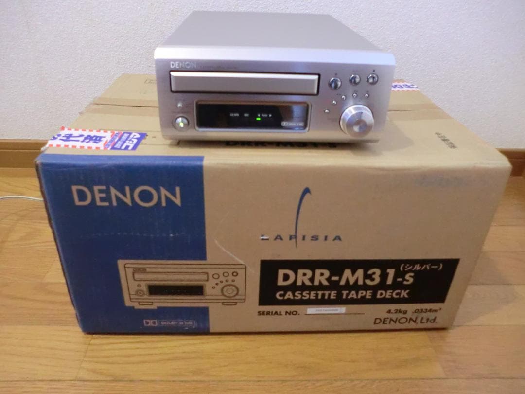 DENON デノン　カセットデッキ DRR-M31-S 【修復あり】