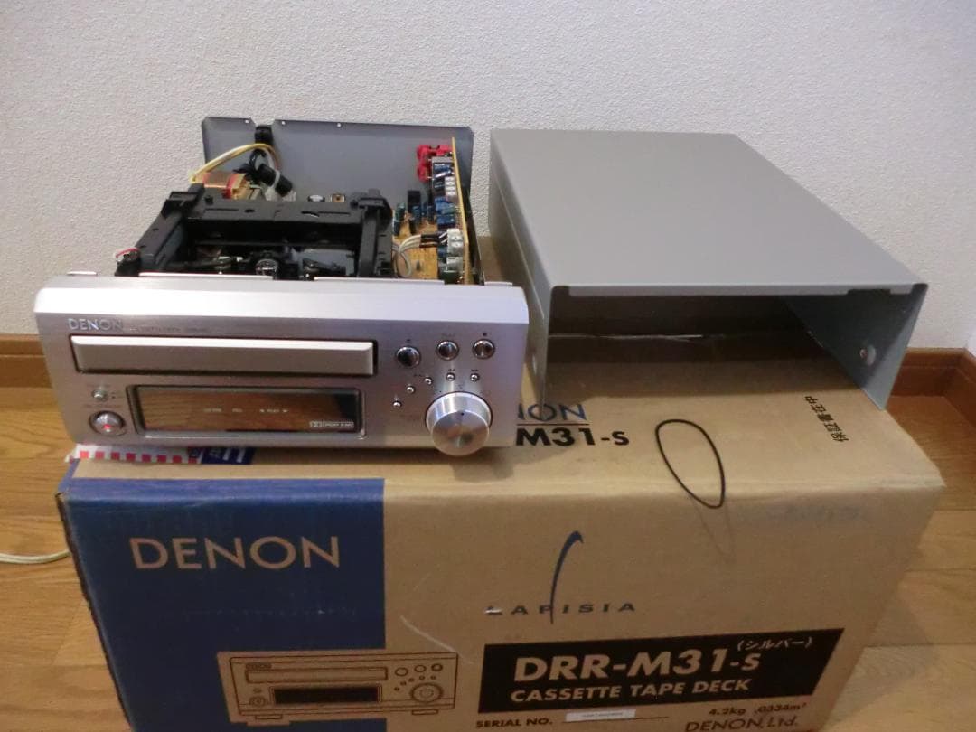 DENON デノン　カセットデッキ DRR-M31-S 【修復あり】