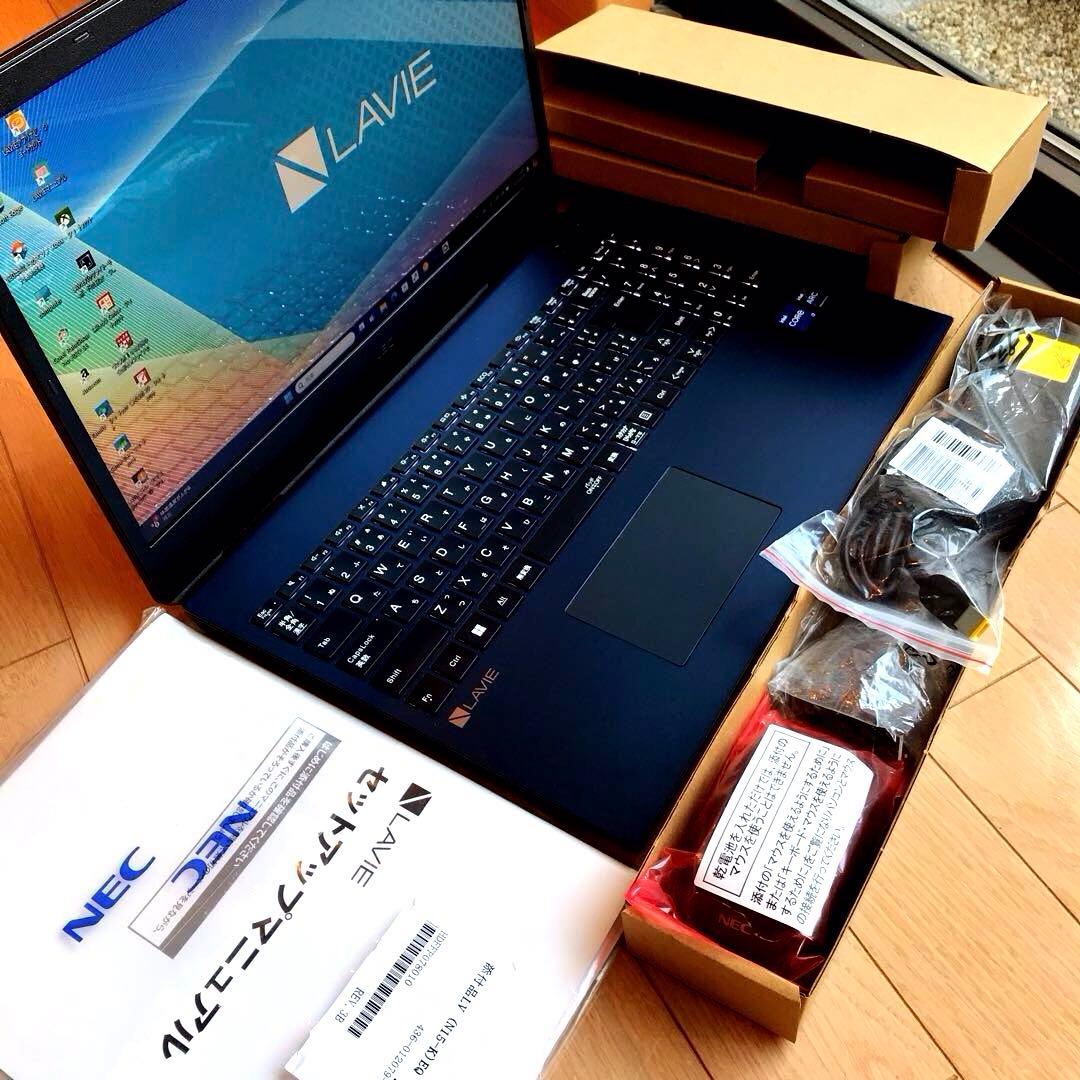 【ほぼ未使用】動作確認程度・美品N1585/EAL(新品M.2SSD 1TB)