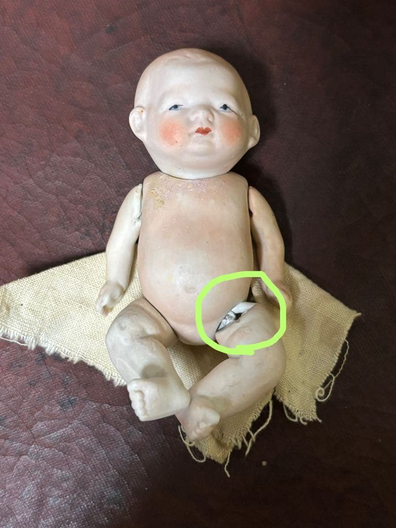 アンティーク ビスクドール ベビードール ジャパンビスク　ビンテージ