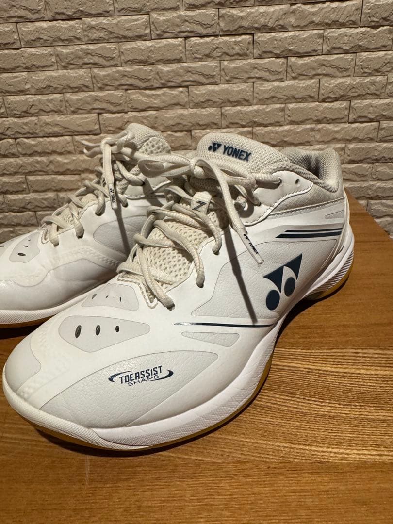 YONEX 65Z メン　バドミントンシューズ ホワイト 23.5
