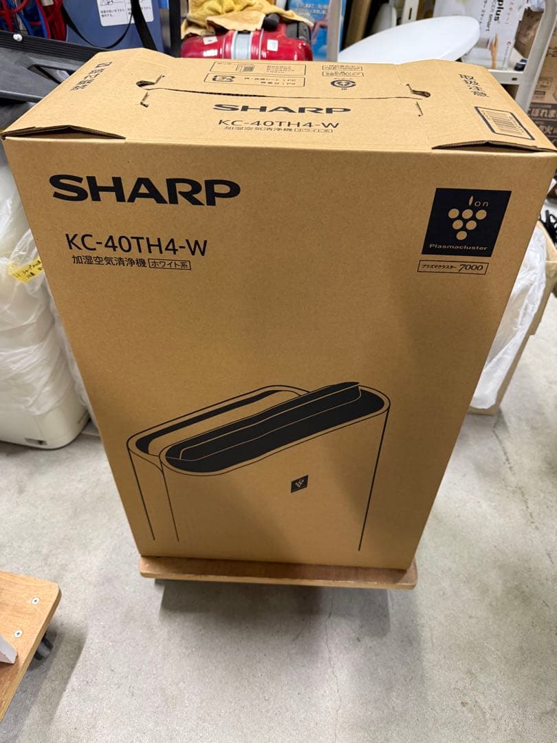 シャープ加湿空気清浄機 KC-40TH4-W 2021年