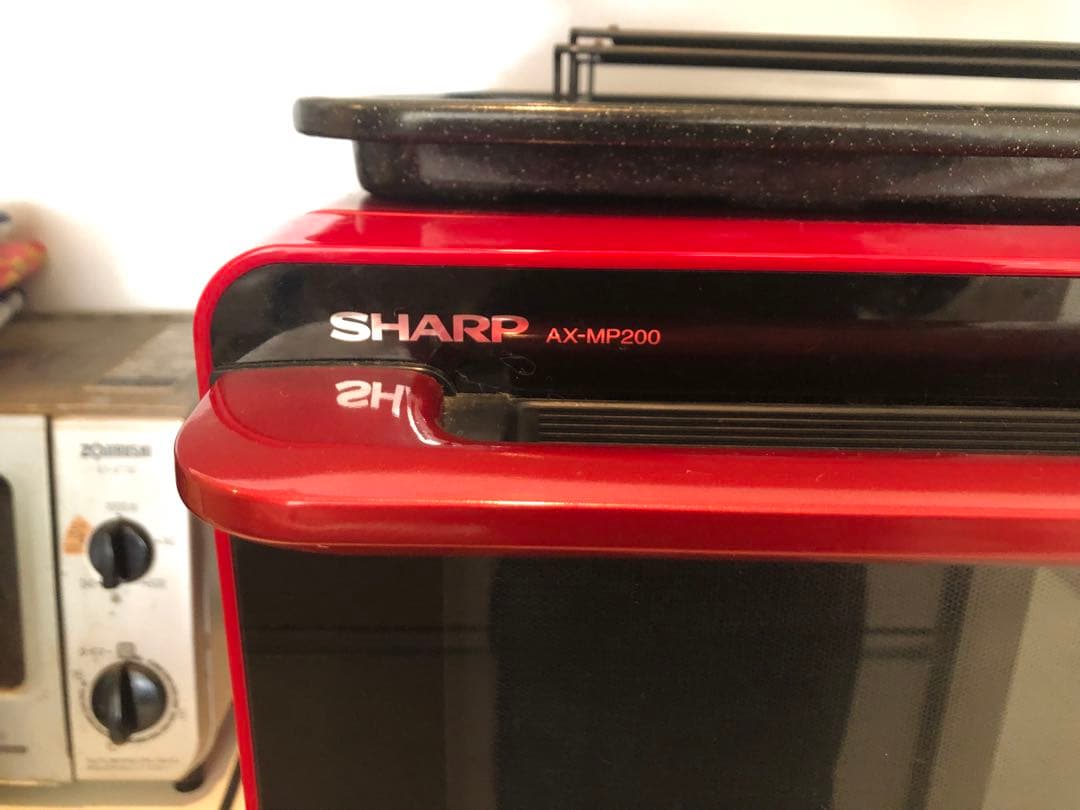 SHARP AX-MP200 オーブンレンジ レッド
