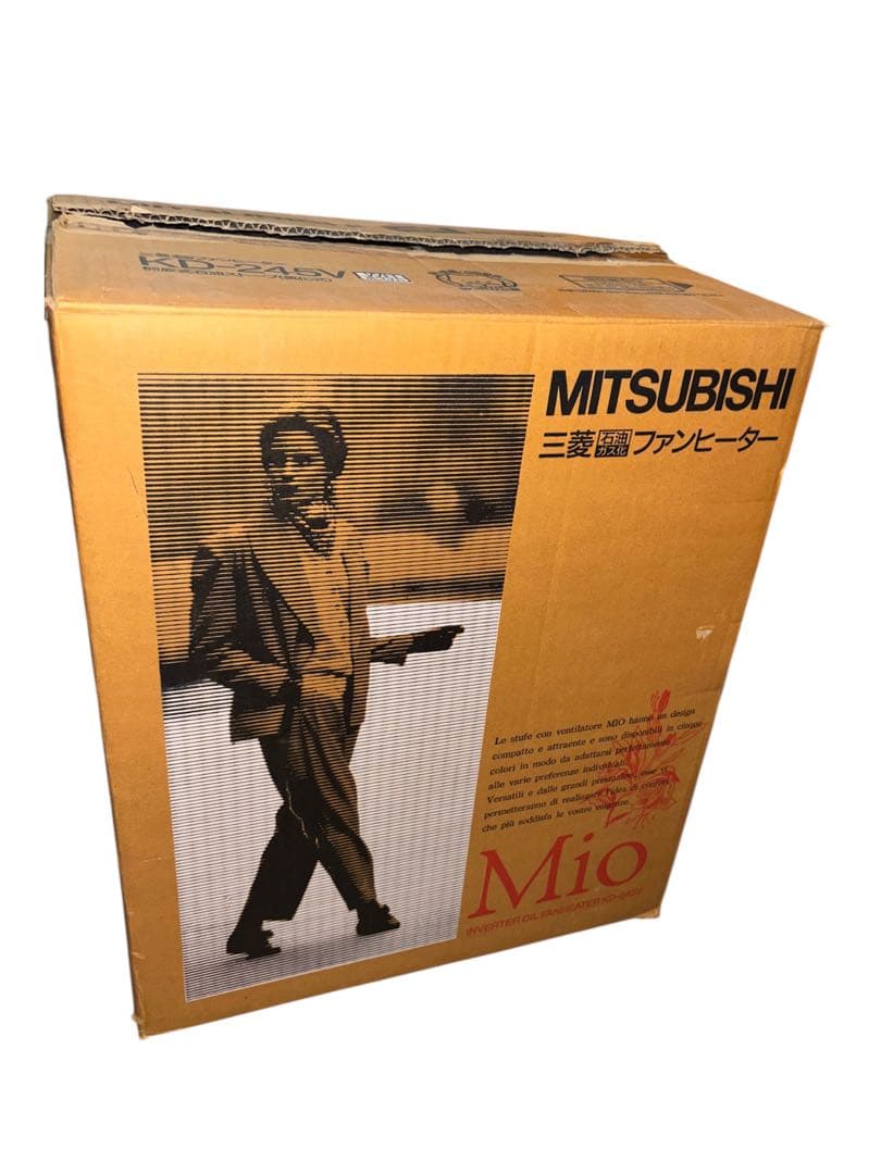 美品 Mio ファンヒーター 動作良好 MITSUBISHI KD-245V