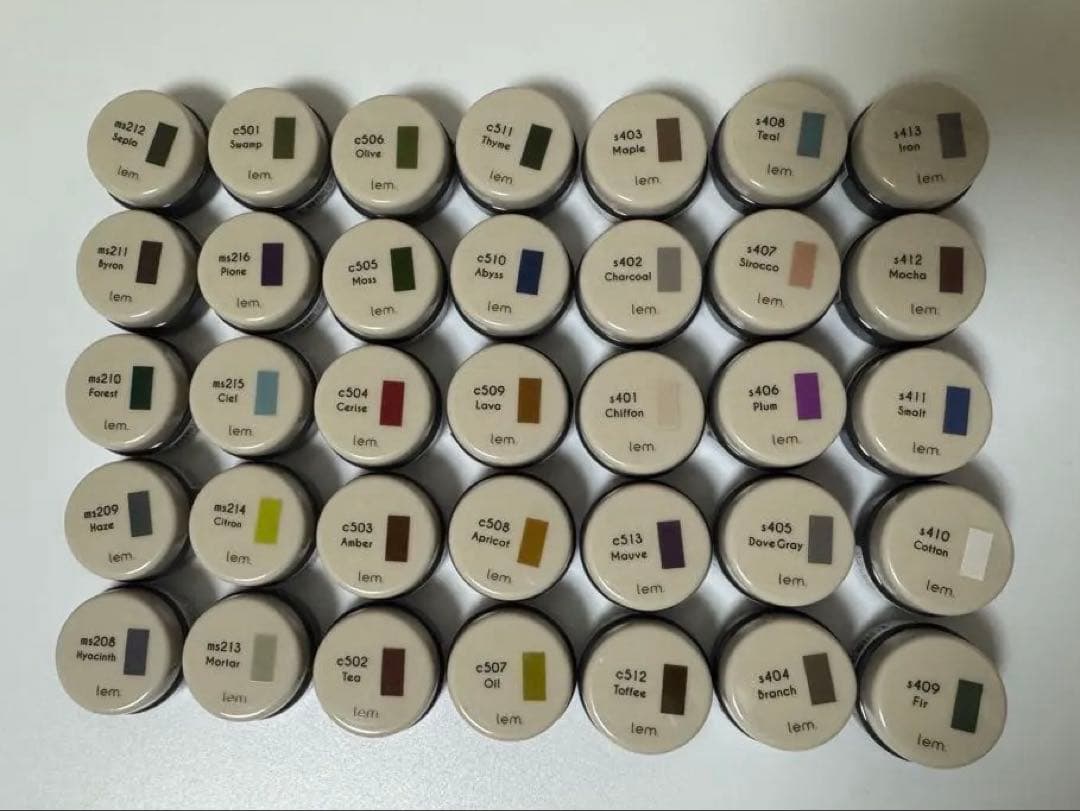 ジェルネイル　lem. 70色セット