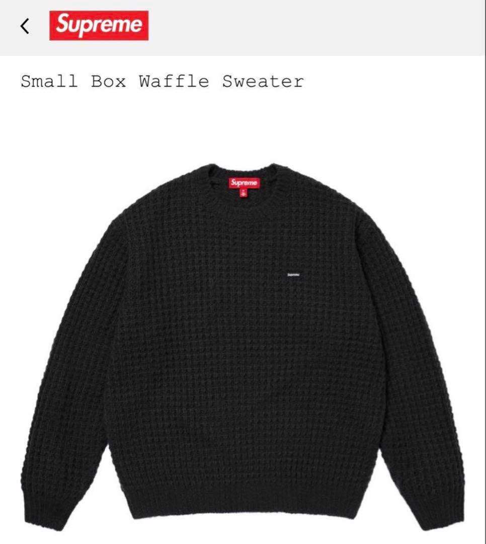 トップス supreme25fw small box logo wafflesweater