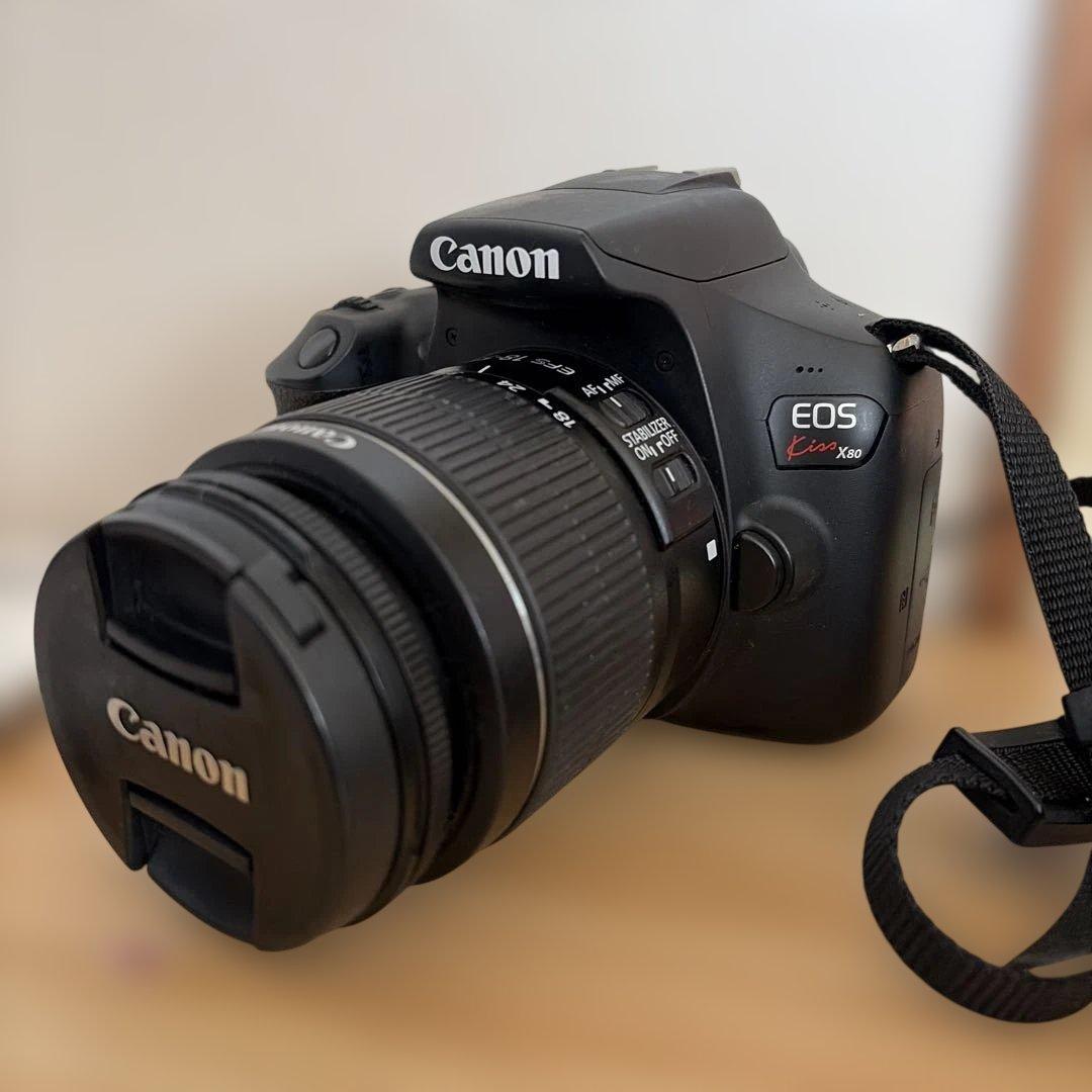 Canon EOS Kiss X80 デジタル一眼レフカメラ