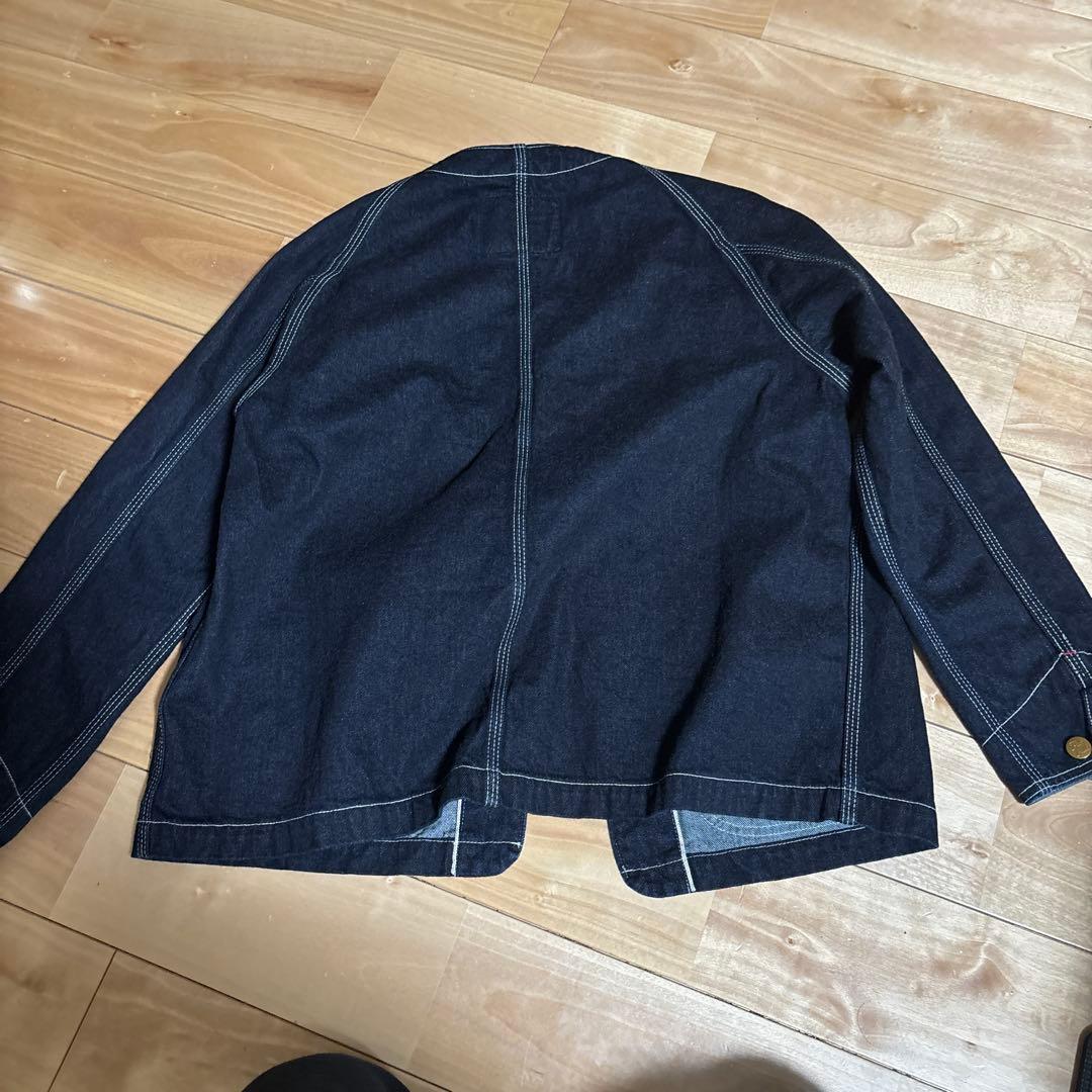 限界価格。フラットヘッド12ozデニムエンジニアジャケット38サイズ