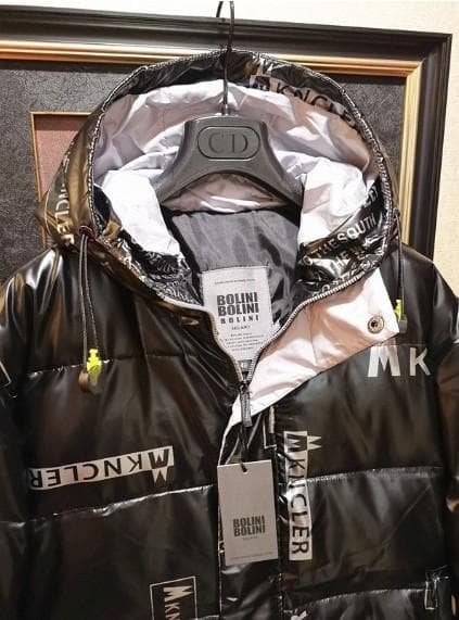 ★新品★　最高級13万※EU製プレミアムダウン*BOLINI*54/XXXL※黒