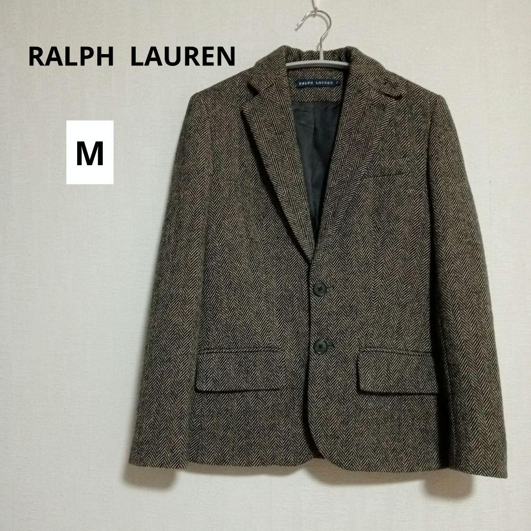 ラルフローレン　ツイードジャケット ヘリンボーン ウール イタリア製