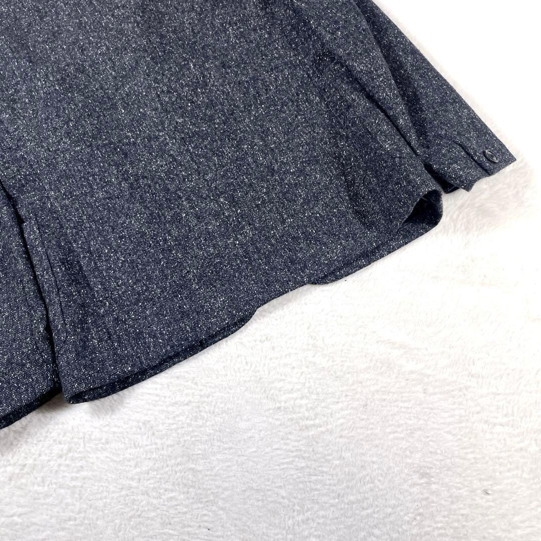 美品 ポールスミス ウールシルク M ホームスパン生地 テーラードジャケット