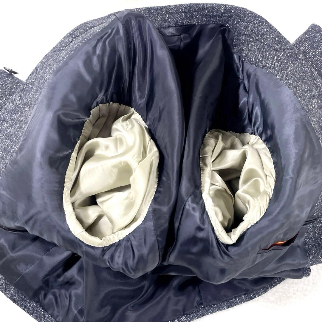 美品 ポールスミス ウールシルク M ホームスパン生地 テーラードジャケット