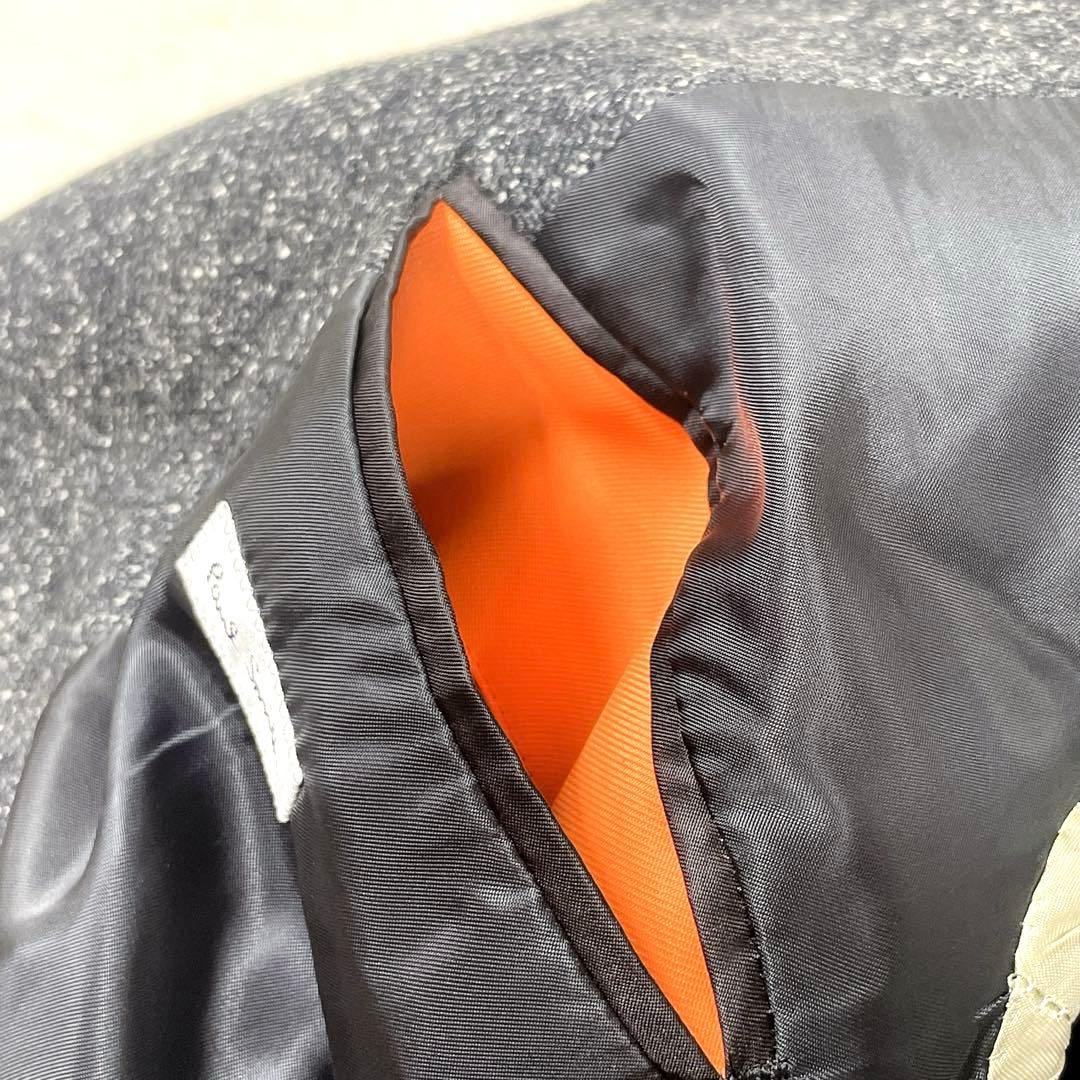 美品 ポールスミス ウールシルク M ホームスパン生地 テーラードジャケット